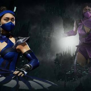 Kitana Mortal Kombat desktop wallpaper