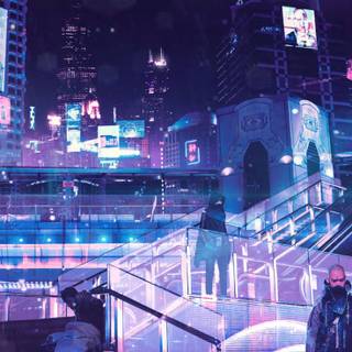 Cyberpunk 4k iPhone wallpaper