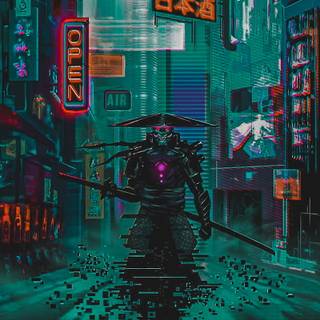 Cyberpunk 4k iPhone wallpaper