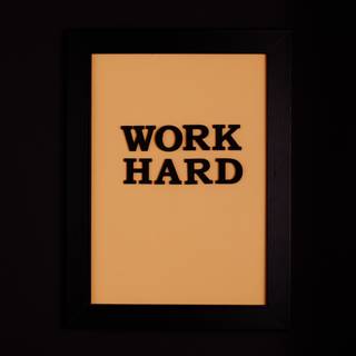 Work hard 4k wallpaper