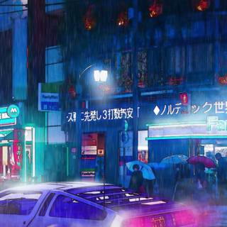 Cyberpunk 4k iPhone wallpaper