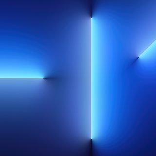 4k blue neon wallpaper