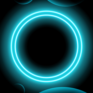 Black neon phone wallpaper