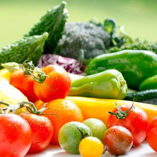 Summer veggies wallpaper