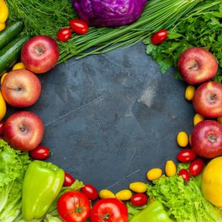 Summer veggies wallpaper