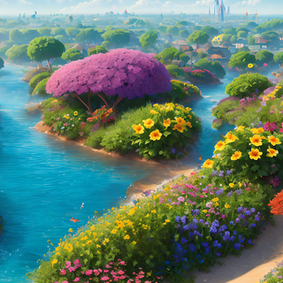 Nature summer landscapes wallpaper