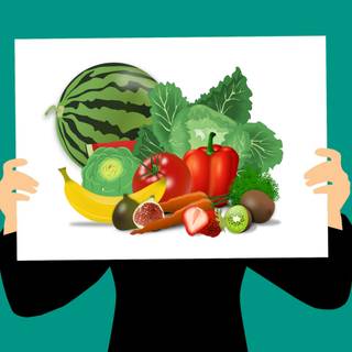 Summer veggies wallpaper