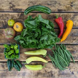 Summer veggies wallpaper