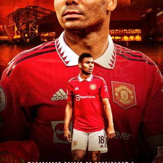 Casemiro Manchester United wallpaper