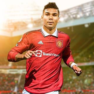 Casemiro Manchester United wallpaper