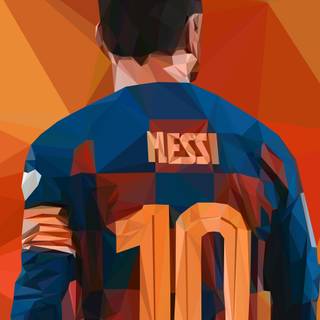 Messi graffiti wallpaper