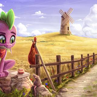 Spike My Little Pony wallpaper