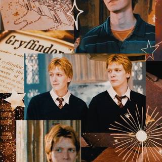 Fred and George Weasley cute wallpaper