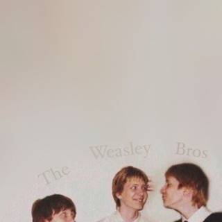 Fred and George Weasley cute wallpaper