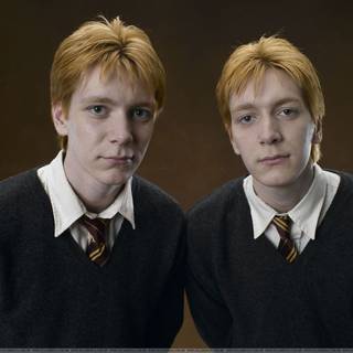 Fred and George Weasley cute wallpaper