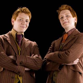 Fred and George Weasley cute wallpaper