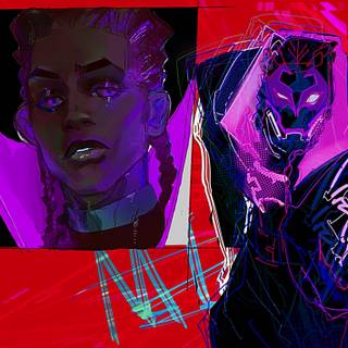 Miles Morales Prowler wallpaper