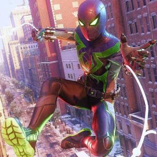 Miles Morales Prowler wallpaper