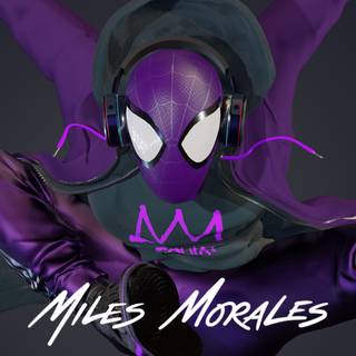 Miles Morales Prowler wallpaper