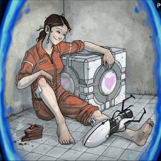 Portal 1 wallpaper