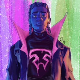 Miles Morales Prowler wallpaper