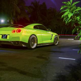 Green GTR wallpaper