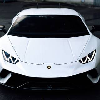 Car white wallpaper