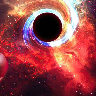 Black Hole mobile wallpaper