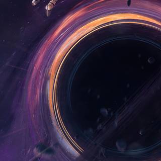 Black Hole mobile wallpaper