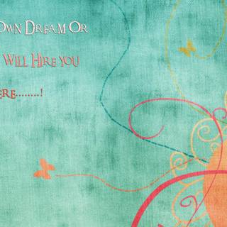 Positive desktop wallpaper