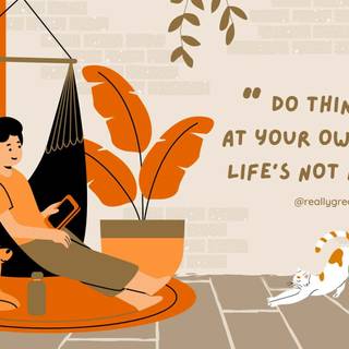 Positive desktop wallpaper