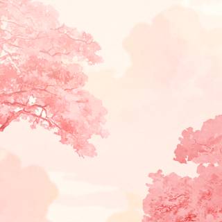 Pink banner wallpaper