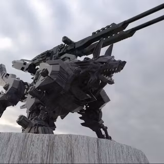 Robot wolf wallpaper