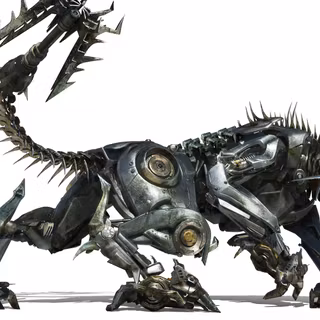 Robot wolf wallpaper