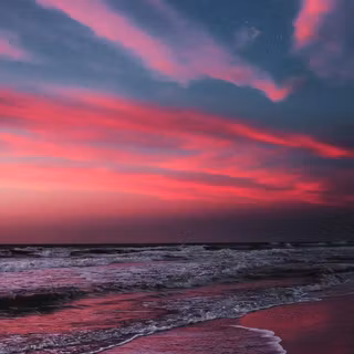 Twilight Beach wallpaper