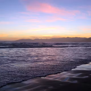 Twilight Beach wallpaper