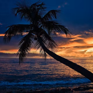 Twilight Beach wallpaper