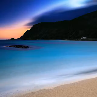 Twilight Beach wallpaper
