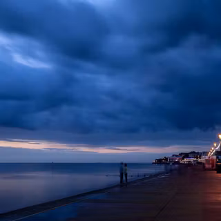 Twilight Beach wallpaper