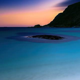 Twilight Beach wallpaper