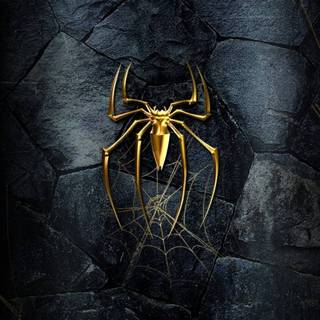 Gold dark phone 12 wallpaper