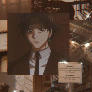 Chrollo Lucilfer iPhone wallpaper