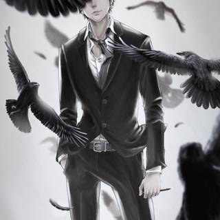Chrollo Lucilfer iPhone wallpaper