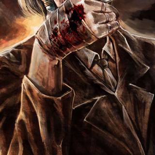 Chrollo Lucilfer iPhone wallpaper