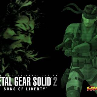 Metal Gear Solid 2 aesthetic wallpaper