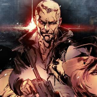 Metal Gear Solid 2 aesthetic wallpaper