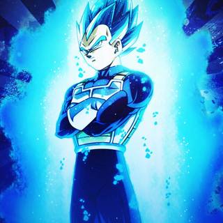 Angry Vegeta wallpaper