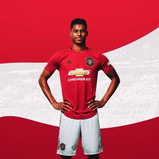 Marcus Rashford 4k wallpaper