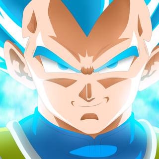 Vegeta blue 4k wallpaper