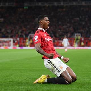 Marcus Rashford desktop wallpaper